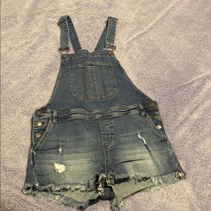 Overall shorts seethrusoul Nordstrom